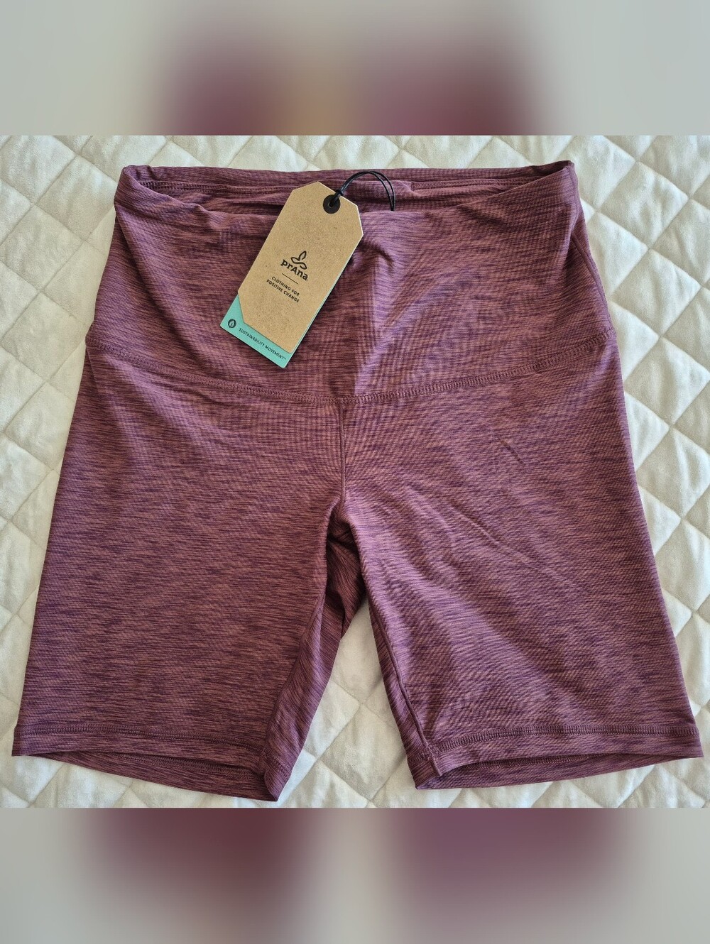 prAna Women's Kimble Bike Shorts Size Med